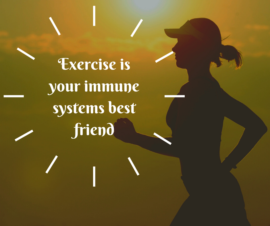 Get active to stimulate your immune system